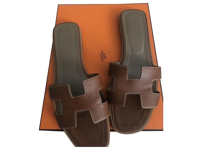 Oran Hermès Mulas Marrom