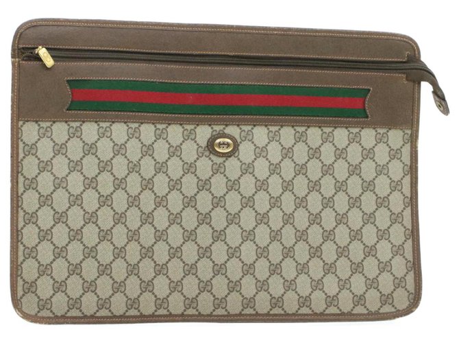 Gucci Clutch bag Beige Cloth  ref.212296