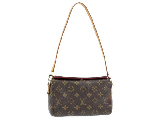 Louis Vuitton Shoulder Bag Brown Cloth  ref.212336