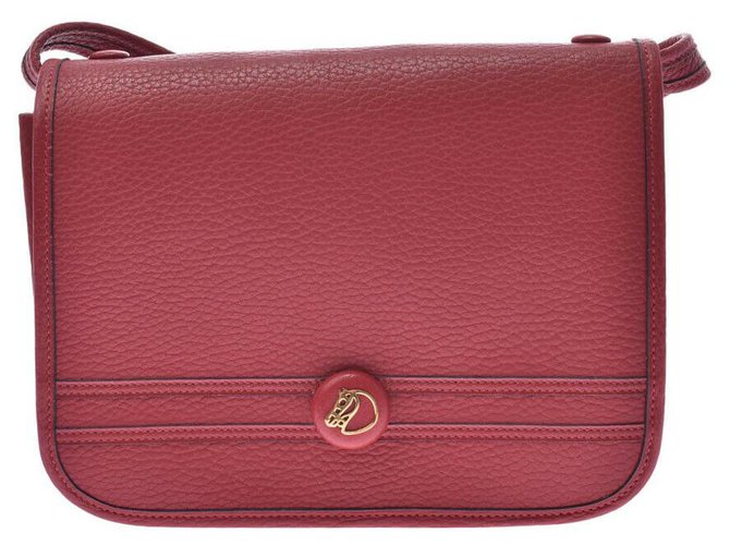 Hermès Shoulder bag Red Leather  ref.212477