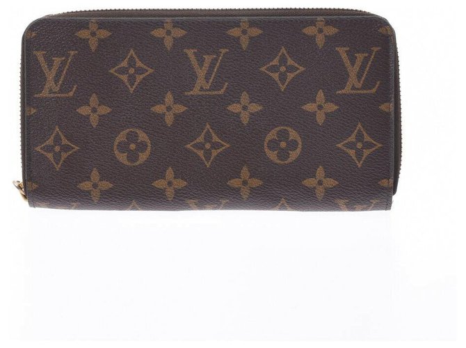 Louis Vuitton Zippy Wallet Toile Marron  ref.212481