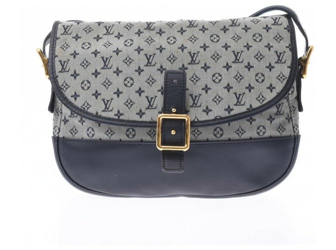 Louis Vuitton Shoulder Bag Grey Cloth  ref.212497