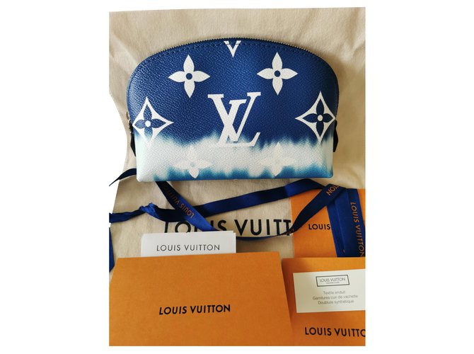 Louis Vuitton Cosmetic Pouch LV Escale Bleu