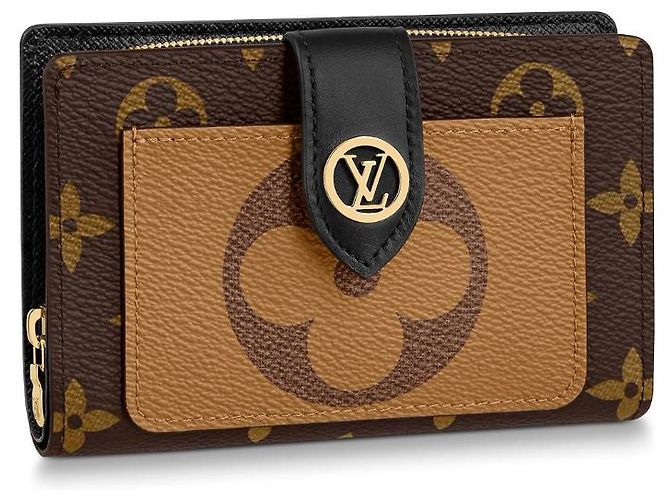 Louis Vuitton LV Juliette wallet reverse Brown