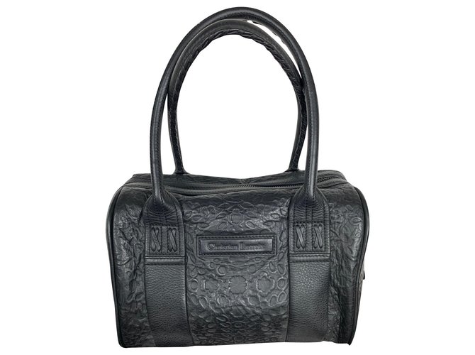 unfathomable Indefinite Estimated Christian Lacroix bag Black Leather ref.212562 - Joli Closet