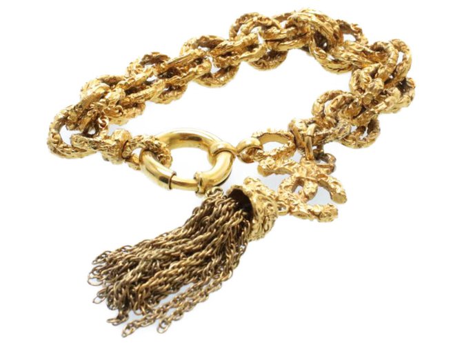 Chanel bracciale Giallo Placcato in oro  ref.212606
