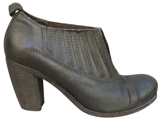 Cotélac p boots 38 Black Leather  ref.212823
