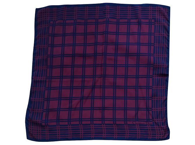 Foulard in seta Christian Dior Rosa Blu