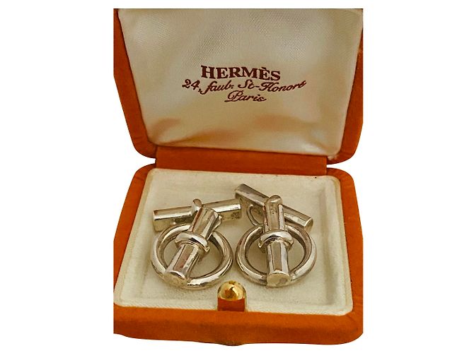 Hermès Catena di ancoraggio Argento Argento