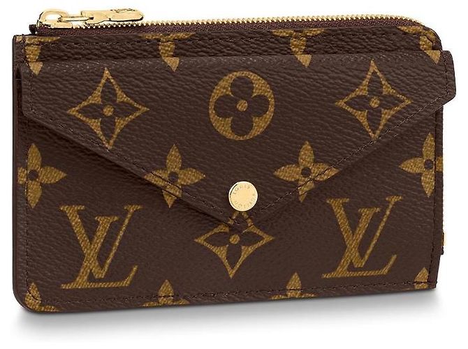 Carteira Louis Vuitton Recto Monogram Canvas Marrom