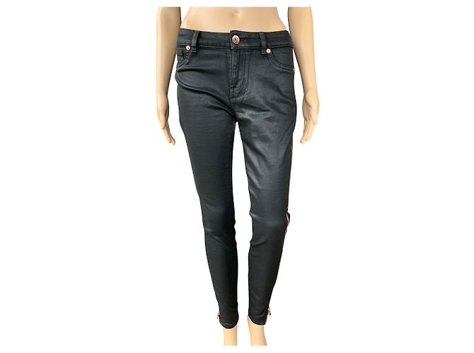 Vaqueros skinny Ted Baker Modey Side Zip Negros