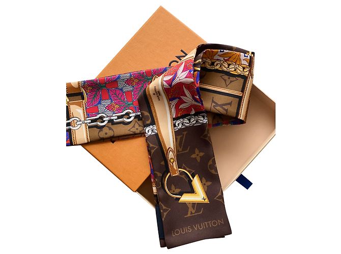Bandeau de seda Louis Vuitton