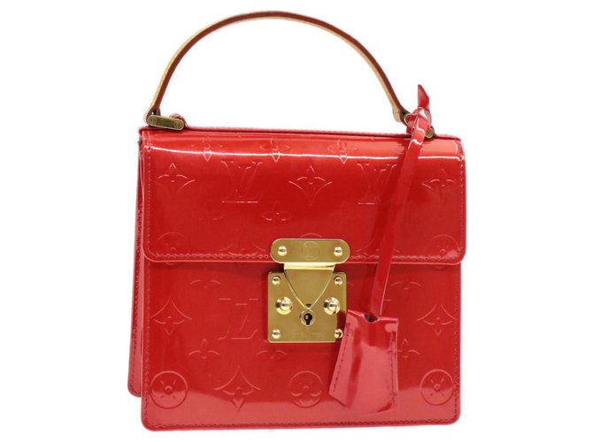 Louis Vuitton Spring Street Red Patent leather  ref.213219