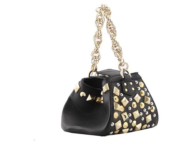 Versace for H&M novas bolsas com o rótulo Preto