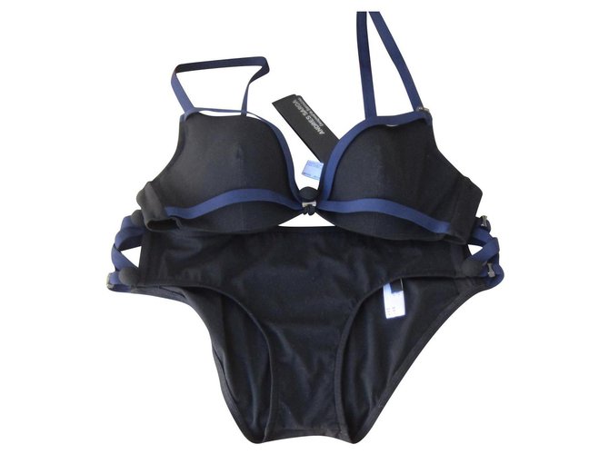 Andres Sarda Swimwear Navy blue Polyamide  ref.213532