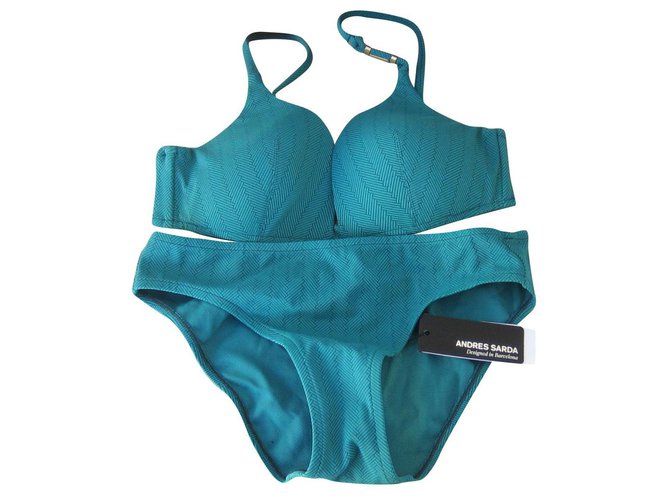 Andres Sarda Swimwear Green Polyamide  ref.213536