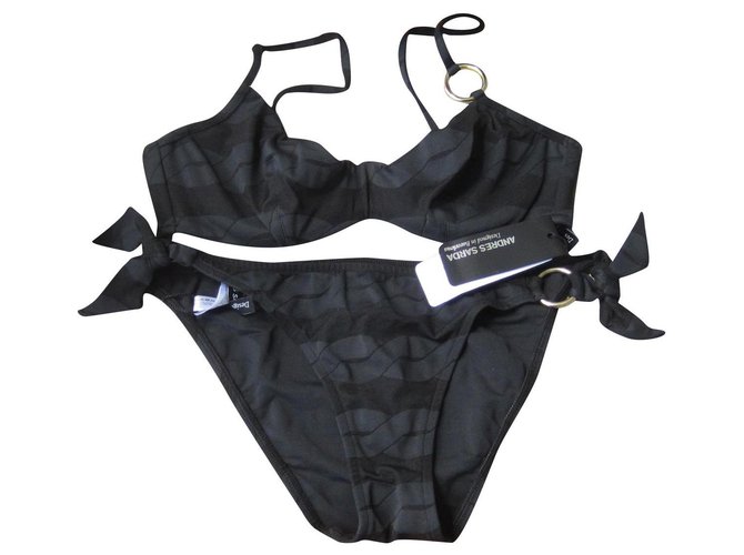 Andres Sarda Swimwear Black Polyamide  ref.213538