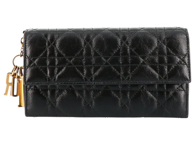 Dior Clutch Bag Black Pony-style calfskin  ref.213558