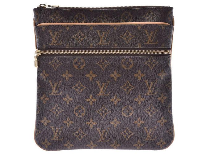 Louis Vuitton Shoulder Bag Brown Cloth  ref.213731