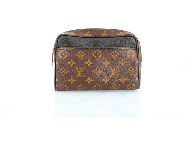 Louis Vuitton Handtasche Braun Leinwand  ref.213972