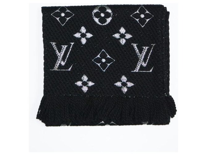 Louis Vuitton Logomania shine Laine Noir  ref.213975
