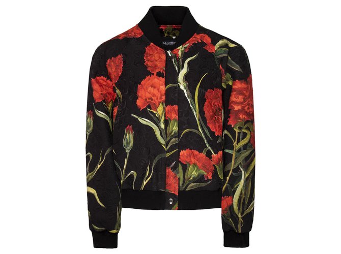 Dolce & Gabbana floral bomber jacket Multiple colors Cloth  -  Joli Closet