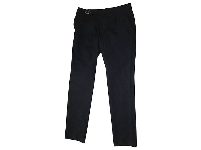 Hermès calça Azul escuro