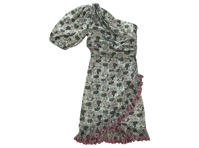 Isabel Marant Robes Coton Multicolore  ref.214240