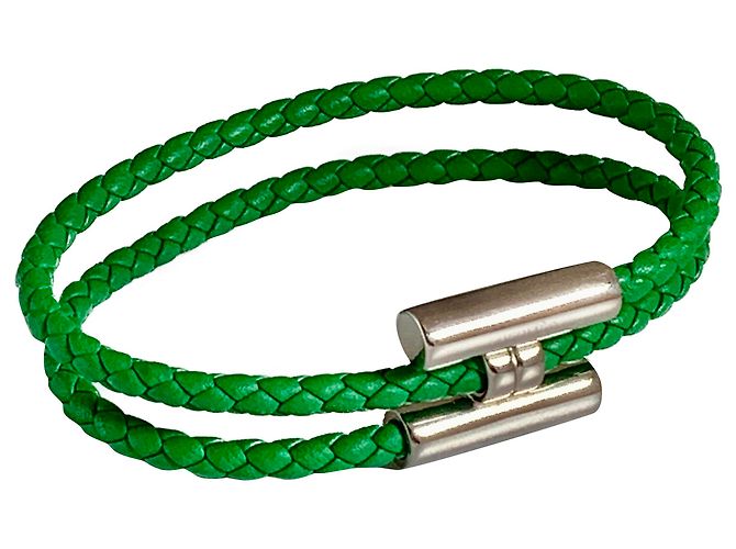 Hermès Pulseira Tournis Verde Verde claro