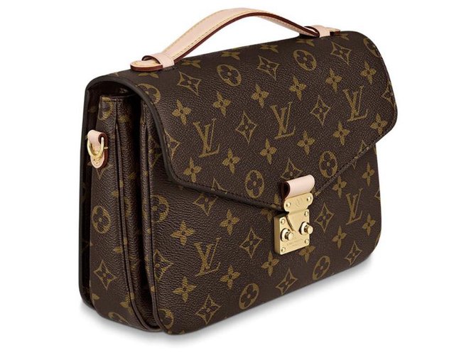 Louis Vuitton LV Metis new Brown Leather  ref.214349