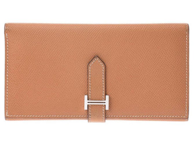 Hermès Hermes wallet Brown Leather  ref.214353