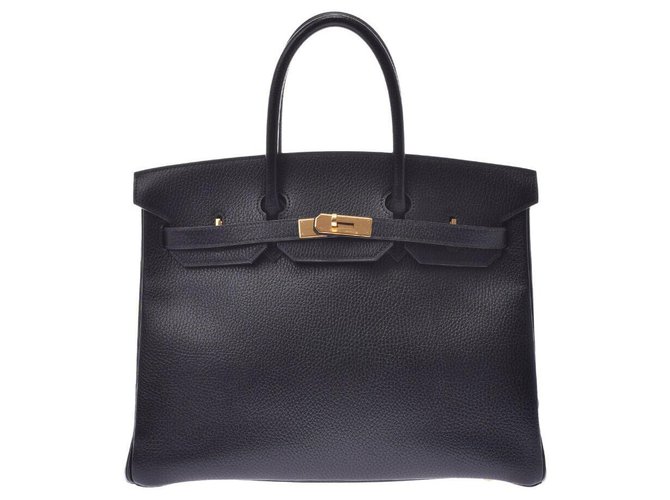 Acapulco Hermès HERMES BIRKIN Nero Pelle  ref.214494