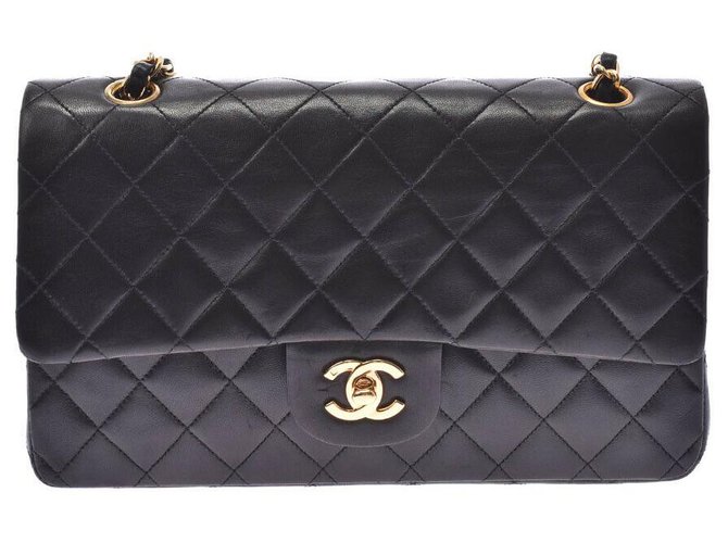 Chanel shoulder bag Black Pony-style calfskin  ref.214499