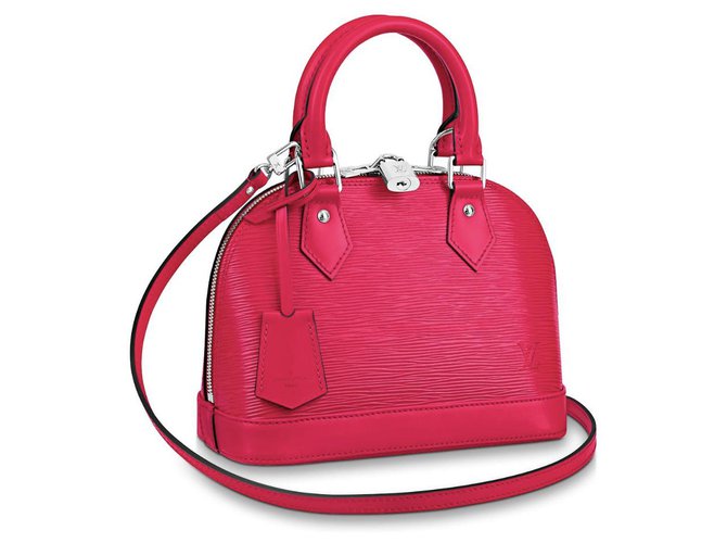 Louis Vuitton LV Alma BB new Red Leather ref.214556 - Joli Closet