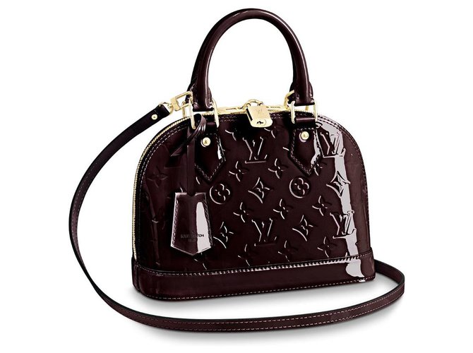 Louis Vuitton Lv Alma BB vernis new Leather  ref.214557