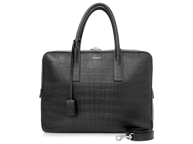 Saint laurent deals museum briefcase