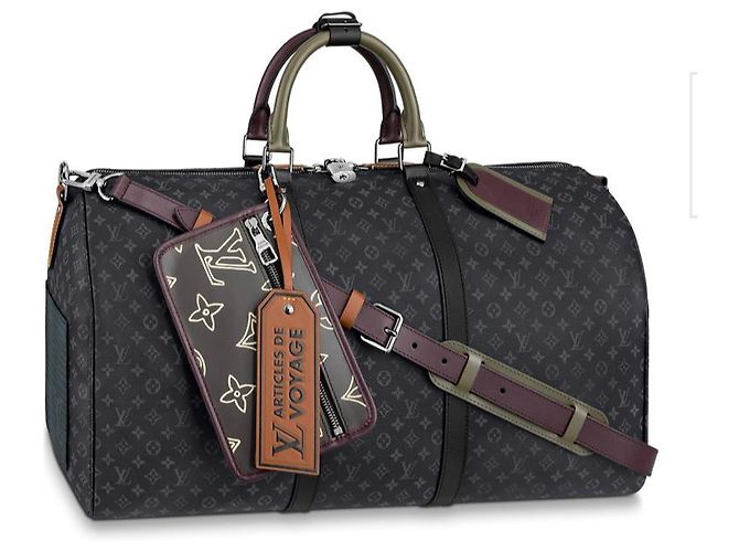 Abbesses Keepall Louis Vuitton patchwork new Grey