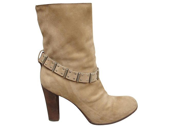 Botines Sartore Beige Ante 36 IT