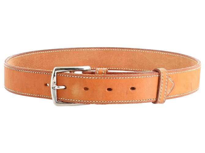 Hermès -- Brown Leather  ref.214959