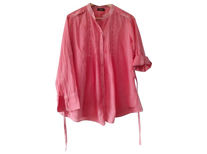 Autre Marque Blusa de algodón rosa