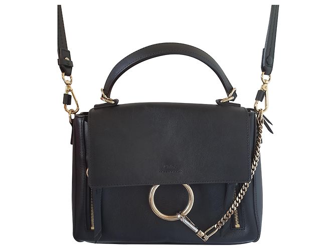 Bolso chloé modelo FAYE Medium Negro