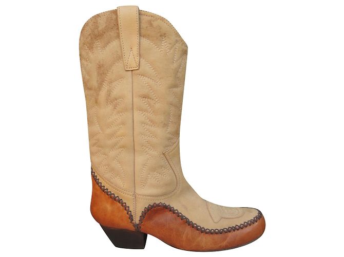 Tsumori Chisato p Stiefel 37 Beige
