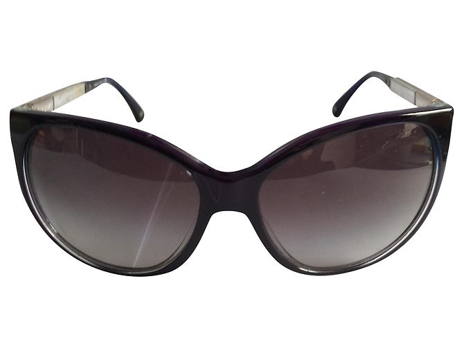 Cambon Chanel rounded Navy blue