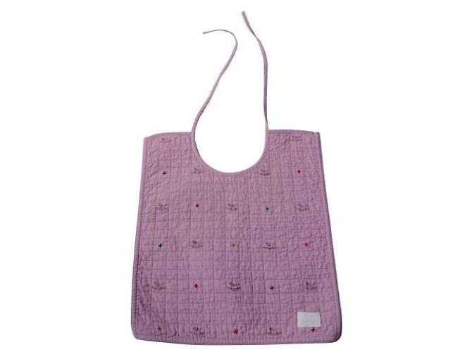 Hermès Babete de algodão HERMES Avalon rosa em muito bom estado
