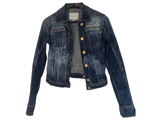 Pierre Balmain Blue Denim Jacket