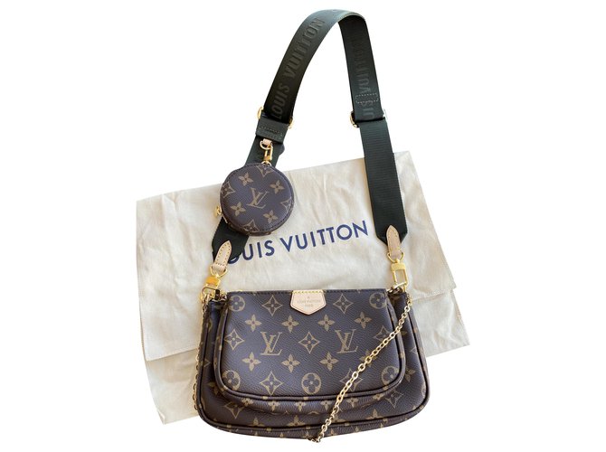 Louis Vuitton Handbags Brown  ref.216106