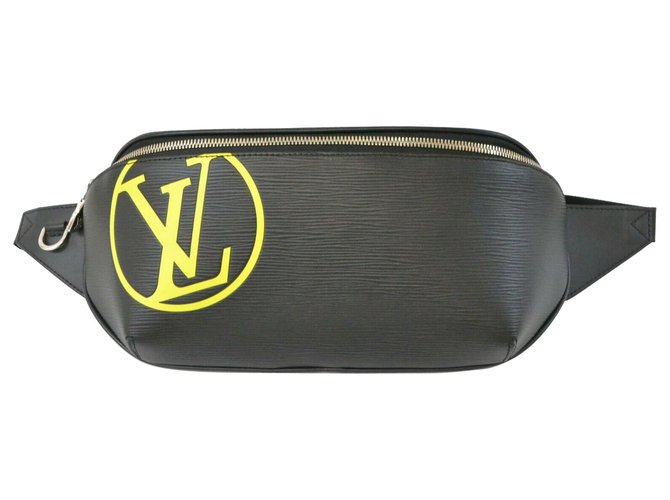 Louis Vuitton clutch bag Black Patent leather  ref.216129
