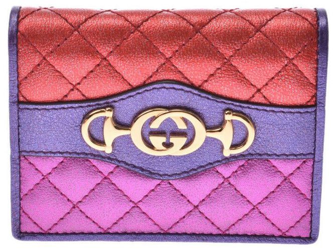 Gucci wallet Multiple colors Pony-style calfskin  ref.216358