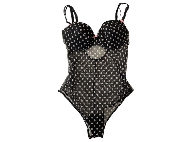 Moschino Cuerpo de ropa interior de malla