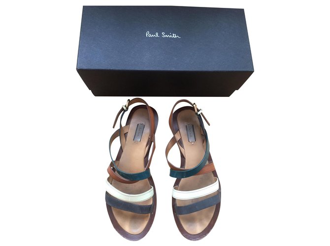 Paul Smith sandals Multiple colors Leather  ref.216656